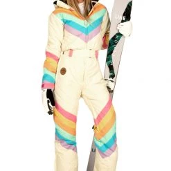 Tipsy Elves Women's Retro Rainbow Ski Suit Trending 16 Tipsy Elves Women's Retro Rainbow Ski Suit Trending