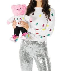 Tipsy Elves Women's Sequin Lights Ugly Christmas Sweater