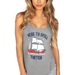 Tipsy Elves Women's Spill The Tea Tank Top