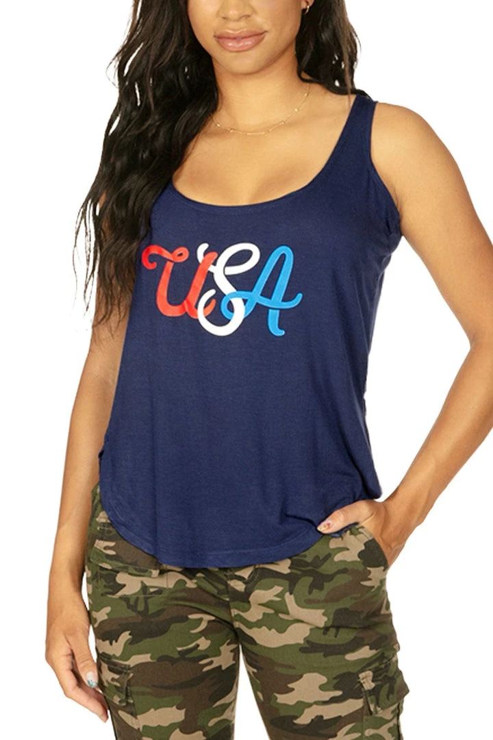 Tipsy Elves Women's USA The Beautiful Tank Top 2 Tipsy Elves Women's USA The Beautiful Tank Top
