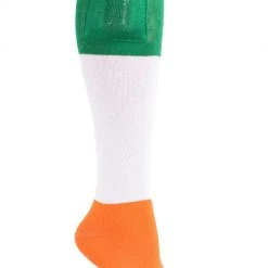 Tipsy Elves Women's Irish Flag Shot Socks With Pockets