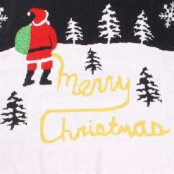 Tipsy Elves Men's Yellow Snow Ugly Christmas Sweater