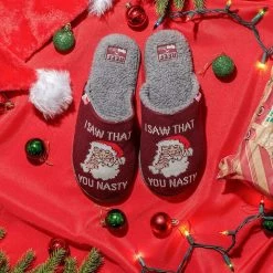 Tipsy Elves Men's You Nasty Reef Slippers