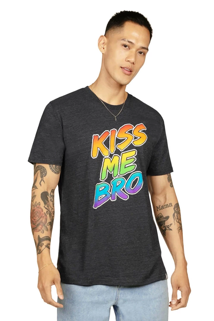 Tipsy Elves Sales -Tipsy Elves Sales Mens Kiss Me Bro Tee